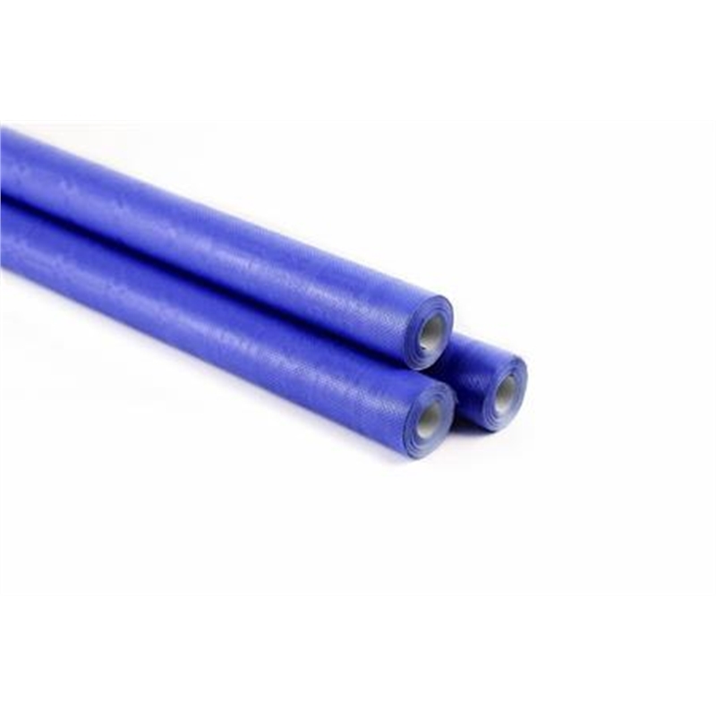 TOVAGLIA ROTOLO 1,18X7MT DAMASCATA BLU ROYAL