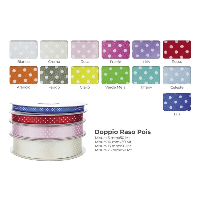 Nastro doppio raso pois