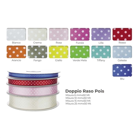 Nastro doppio raso pois