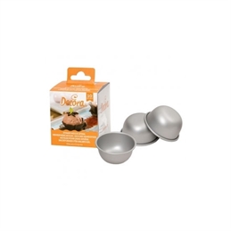 Stampi Mezza Sfera in Alluminio Anodizzato ø 5 x h 2,3 cm 10 pz
