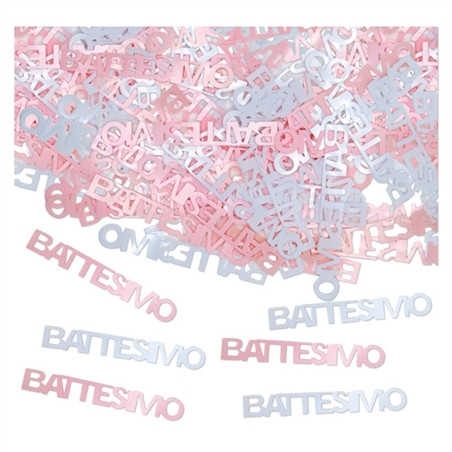 Confetti da Tavola Battesimo Rosa 15 grammi