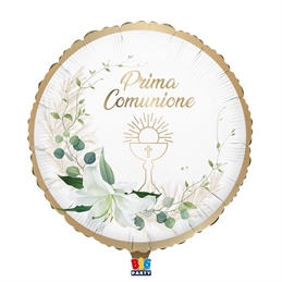 Palloncino Mylar 18" Prima Comunione Lily