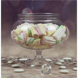 Potica in Plastica senza coperchio Trasparente 15,8 cm