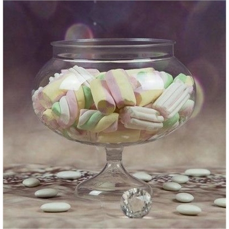 Potica in Plastica senza coperchio Trasparente 15,8 cm