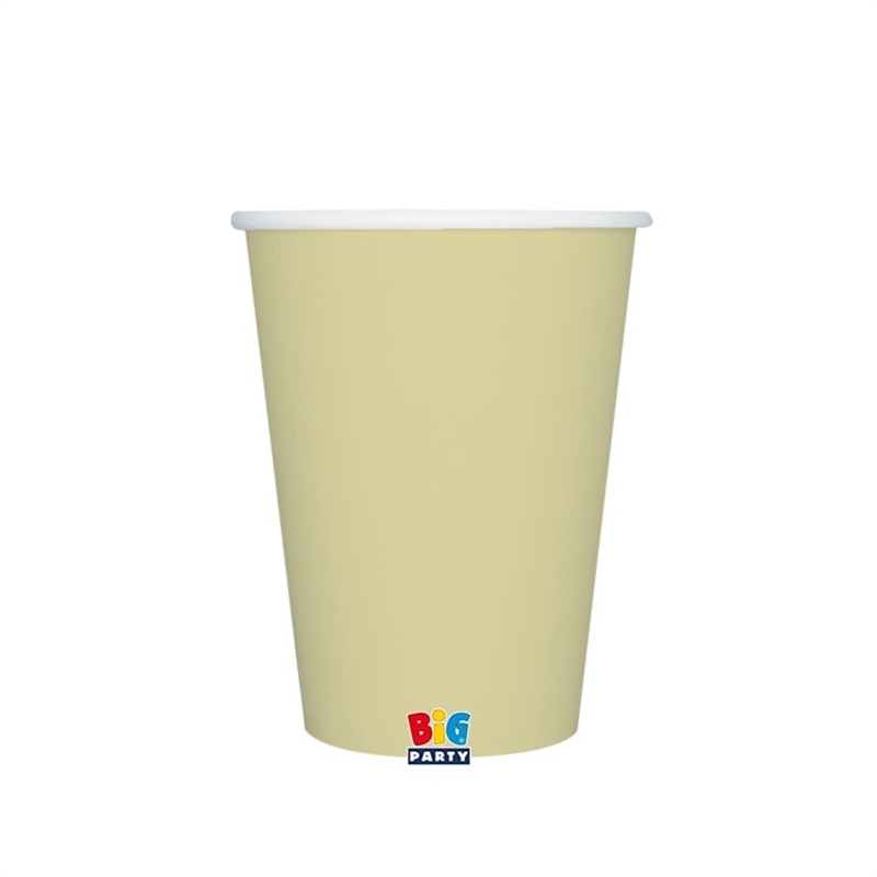 25 Bicchieri Ecolor 200 cc Latte