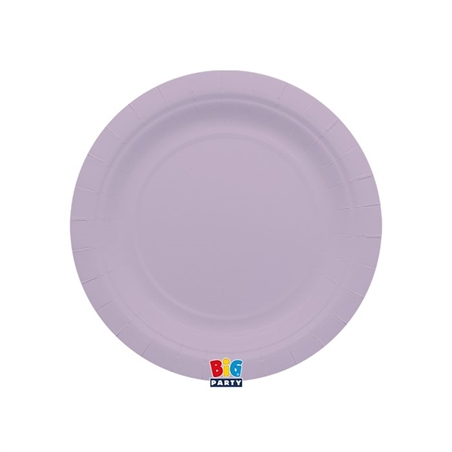 25 Piatti Ecolor Ø 18 cm Lilla