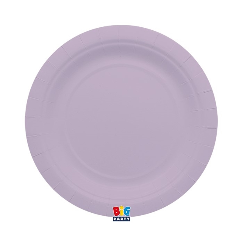 25 Piatti Ecolor Ø 24 cm Lilla