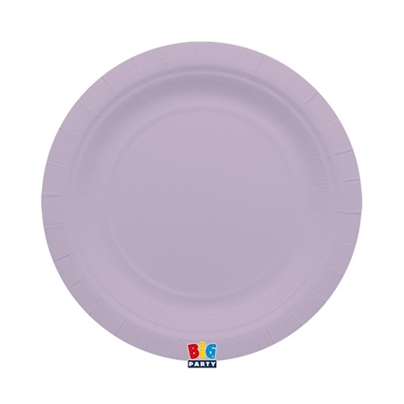 25 Piatti Ecolor Ø 24 cm Lilla