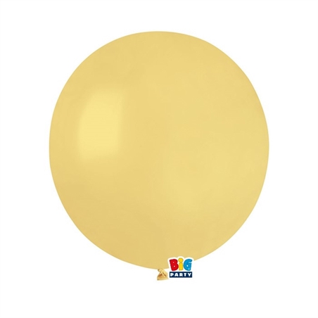 25 Palloncini in Lattice 19" Giallo Baby