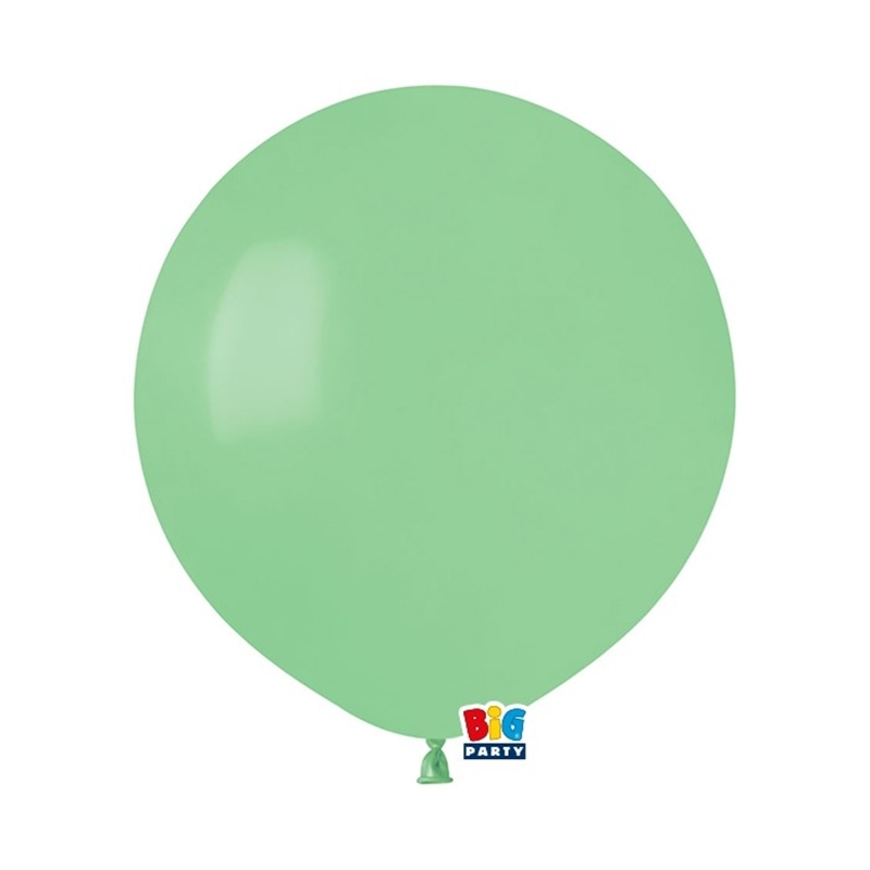 25 Palloncini in Lattice 19" Verde Menta