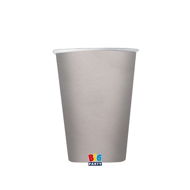 25 Bicchieri Ecolor 200 cc Argento