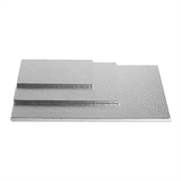 Cake Board Argento rettangolare 30x40 cm spessore 1,2 cm