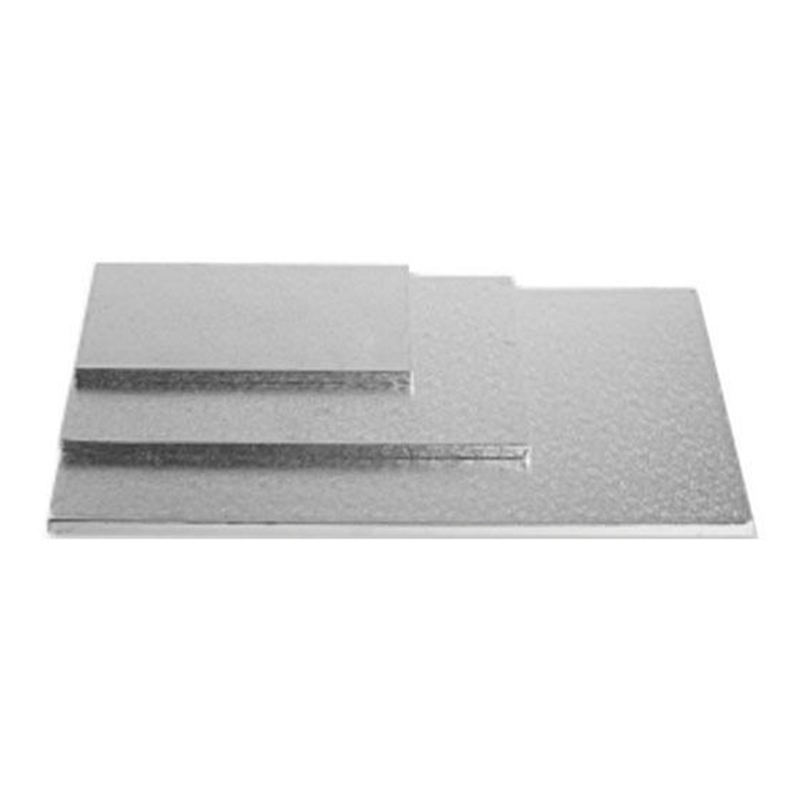 Cake Board Argento rettangolare 30x40 cm spessore 1,2 cm