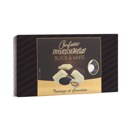 Confetti Maxtris Tenerezze al Cioccolato Black & White 1 Kg