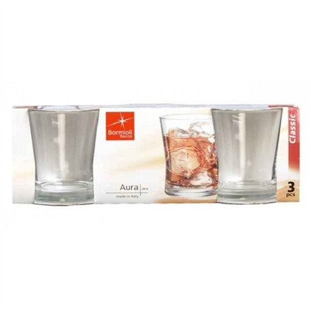 Bormioli Rocco Aura Bicchiere Vino 24 Cl Set 3 Pz