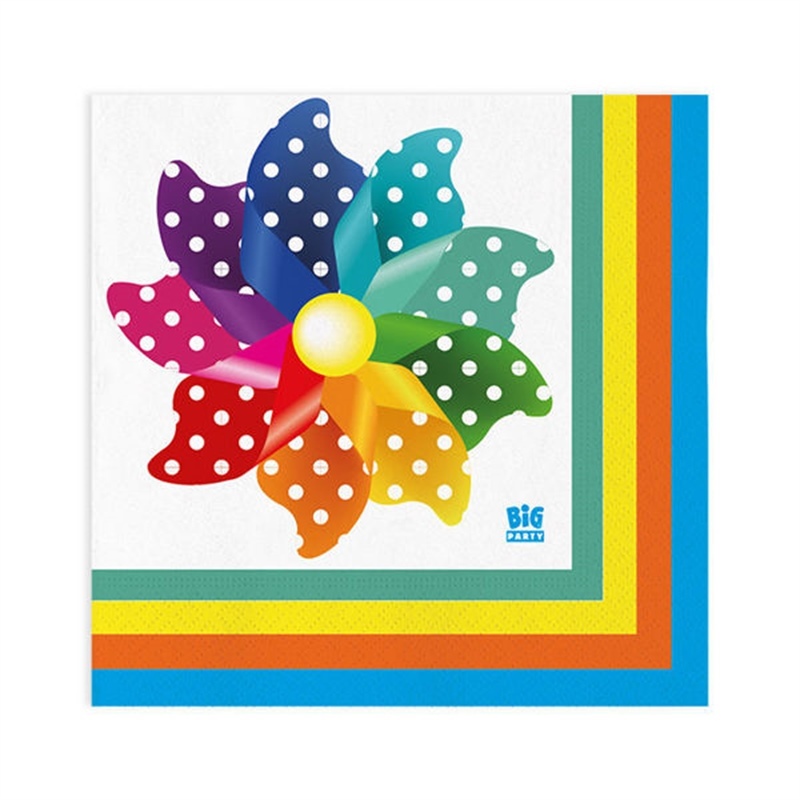 Tovaglioli 33x33 cm Girandole 20 pz