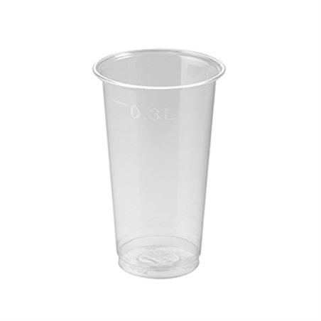 50 pz bicchieri diam. 78 mm 350 ml 7,5 g PET trasparente