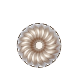 Stampo mini Carol in alluminio profuso diametro 10 cm altezza 5 cm