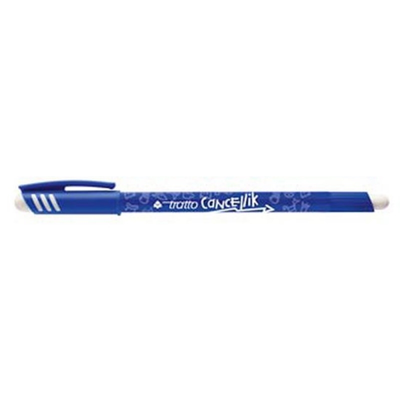 Cancellik Blu penna a sfera cancellina - Tratto fila