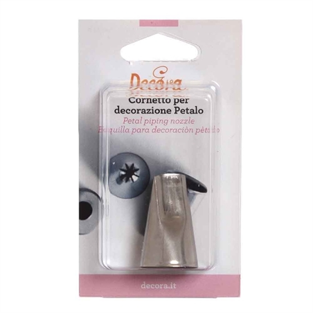 Beccuccio Cornetto Petalo 116 In Acciaio Inox  Ø2,4 X 4 CM