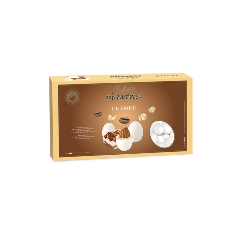 Confetti Maxtris Tenerezze al Cioccolato Tiramisù 1 Kg