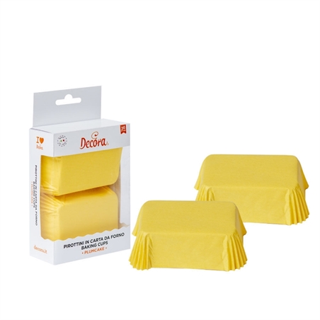 36 Pirottini Plum Cake 80x50x32 mm Giallo