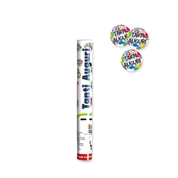 Cannon Sparacoriandoli 30 cm Tanti Auguri Big Party