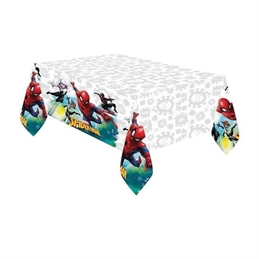 Tovaglia plastica 120x180 cm Spiderman Team Up