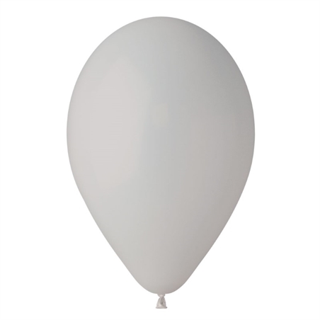 100 Palloncini in Lattice 10" Grigio