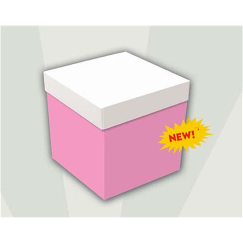 Big Skatush Scatola Regalo porta palloncini 30x30x30 cm Rosa