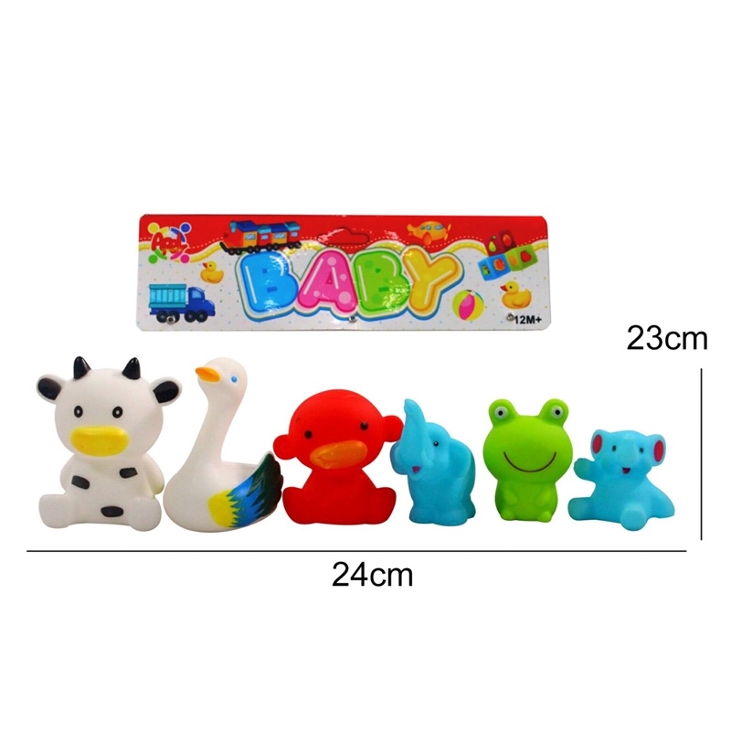Set 6 Pezzi  Baby Animal