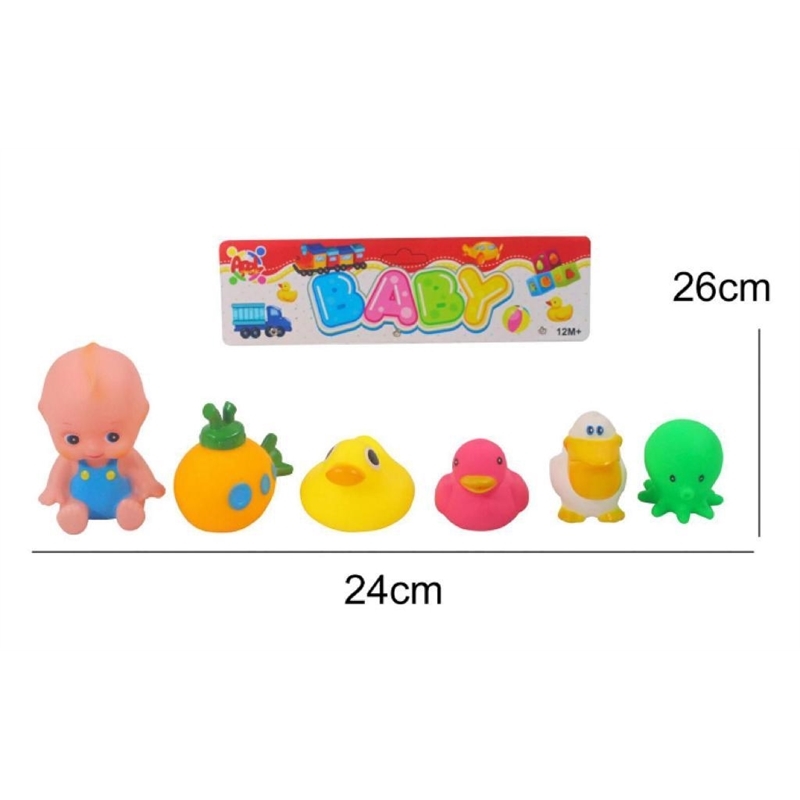Set Morbidoni Baby 6 Pezzi
