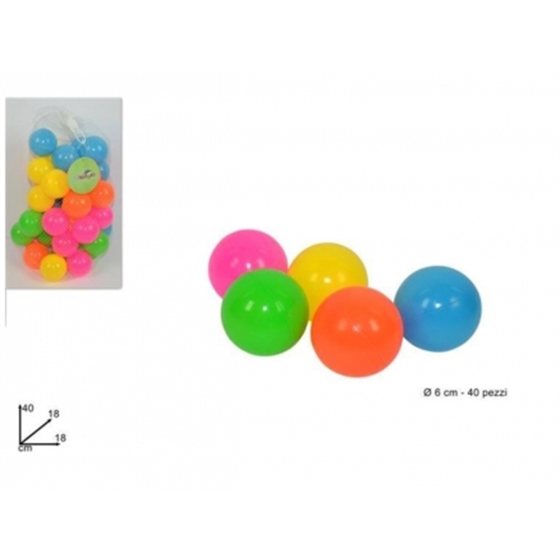 Sacca Palline 40 Pezzi