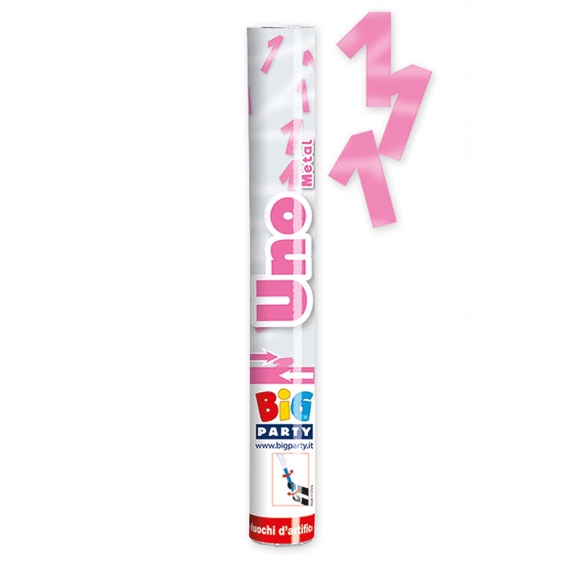 Cannon Sparacoriandoli cm 30 Uno Metal Rosa