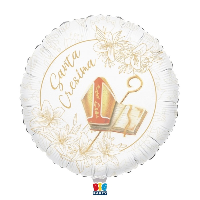 Palloncino Mylar 18" Cresima Palloncino Mylar 18" Cresima