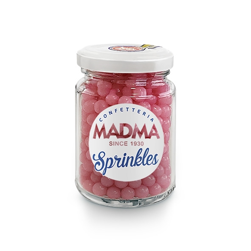 Sprinkles Sferici Rosa Brillante 6 mm Da 90 g