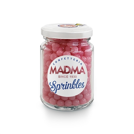 Sprinkles Sferici Rosa Brillante 6 mm Da 90 g