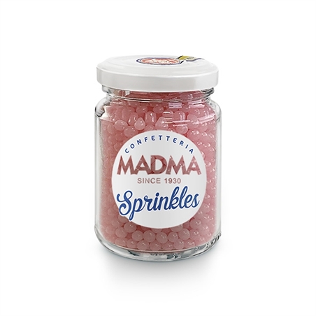 Sprinkles Sferici Rosa Brillante 4 mm Da 90 g