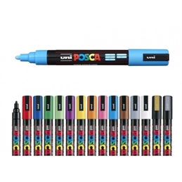 Uniposca Medio Argento