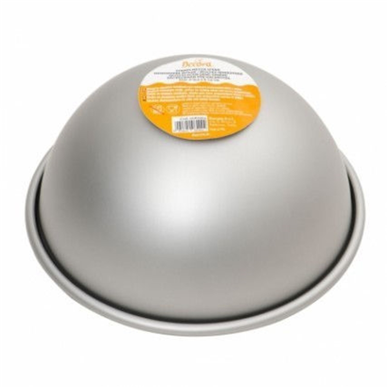 Stampo Mezza Sfera in Alluminio Anodizzato diametro 20,5 cm