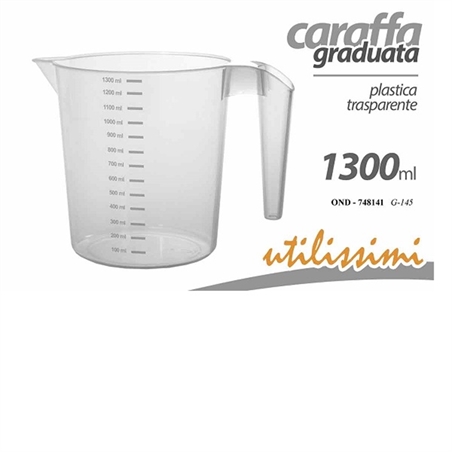 Boccale Misurato 1300 ML Trasparente
