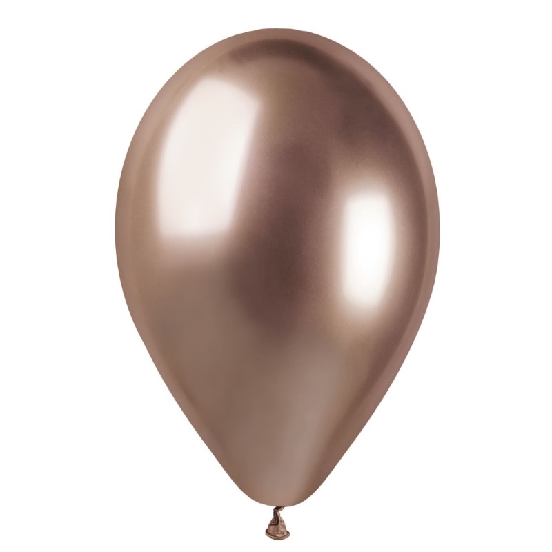 50 Palloncini in Lattice 13" Glossy Rose Gold