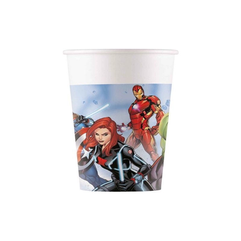 Bicchieri 200 cc Avengers Infinity 8 pezzi