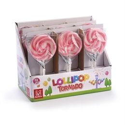 Lecca Lecca 30 grammi spirale Bianco e Rosa