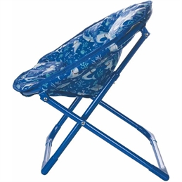 Moonchair bimbo con imbottitura struttura in metallo richiudibile decoro squaletto 