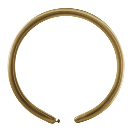 Palloncini Modellabili Glossy 1'' 2,5 cm Oro 50 pezzi