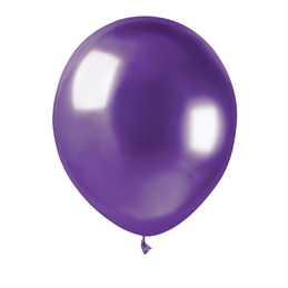 50 Palloncini in Lattice 5" Glossy Purple
