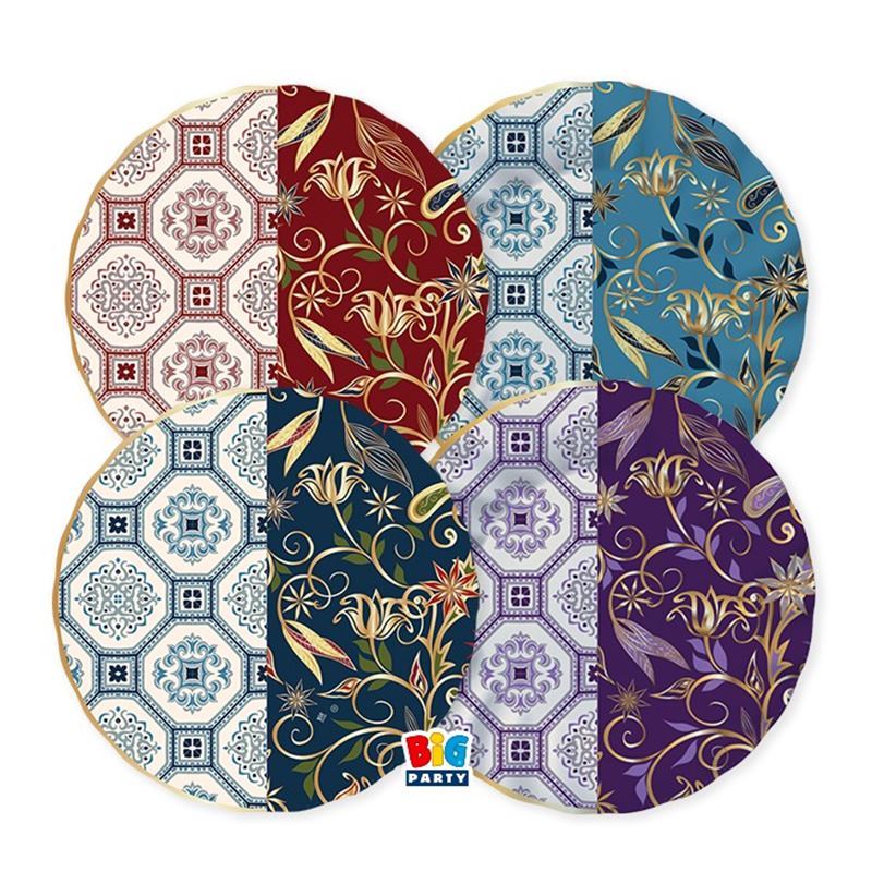 8 Piatti Mix cm.25 Hybrid