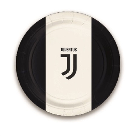 Piatti 18 cm Juventus Prodotto Ufficiale 8 pz