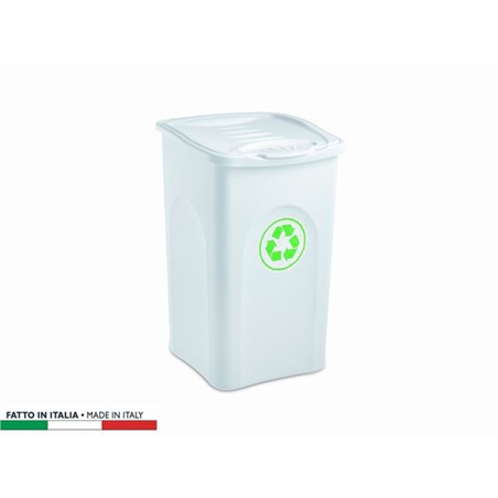 Pattumiera Be-Green Bianca